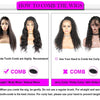 Bouncy Curly Purple Color 360/13×6 HD Lace Frontal Wig Glueless Lace Front Wig Human Hair Ready To Go Preplucked Human Hair HMBP