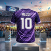 2026  Unisex Messi #10 Football Soccer Jersey Breathable Quick Dry Argentina  Sportswear Casual Training Fan Uniform T Shirt