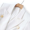 9 Colors Factory Customize Luxury Quality Classic Style Office White Black Women Pocket Blazers with Blet