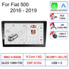 For Fiat 500 2016 2017 2018 2019 Car Multimedia Carplay Android Auto GPS stereo Radio Video Palyer 10 Inch Head Unit