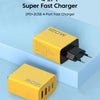 120W Fast Charger Type C USB C PD Charger Quick Charge 3.0 USB Charger Adapter For iPhone 15 14 13 Samsung Xiaomi Wall Charger