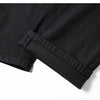 Men's pure black jeans Korean version trendy straight fit pants men's comfortable and elastic classic business jeans