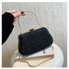 Luxury High Design Women Evening Bag Brand Party Banquet Glitter Bag for Ladies Wedding Clutch Handbag Shoulder Bag Chain Bolsas