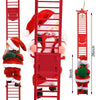 Electric Climbing Ladder Santa Claus Doll with Music, Christmas Tree Hanging Decorations, Christmas Decoration, Kids Xmas Gifts