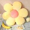 Stuffed Six Petal Flower Cushion Plush Pillow Toy Soft Cartoon Plant Stuffed Doll Chair Cushion Sofa Kids Lovers Birthday Gifts
