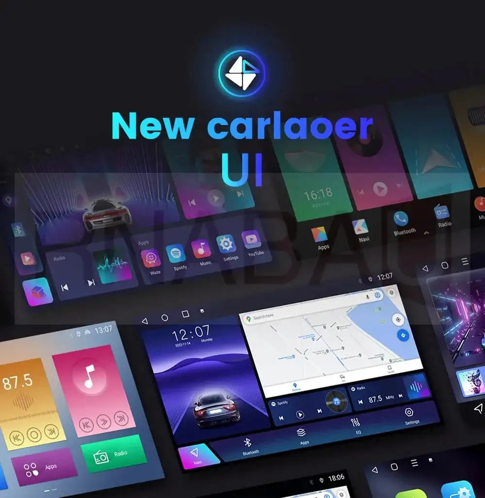 Android 14 Carplay Auto Car Radio GPS For Toyota Raize 1 2019 - 2023 For Daihatsu Rocky 2 2019 - 2021 RHD Stereo Player Video BT