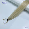 JSNME Micro Feather New hair extensions 100% Real Natural Human Hair Comfort Invisible 14-28 inch Black Brown Blonde 613 color