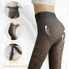 New Warm Tights For Women Winter Fleece Leggings Thermal Stockings Woman Insulated Printed Pantyhose