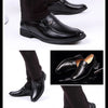 Leather Men Formal Shoes Luxury Brand 2022 Men's Loafers Dress Moccasins Breathable Slip on Black Driving Shoes Plus Size 38-44
