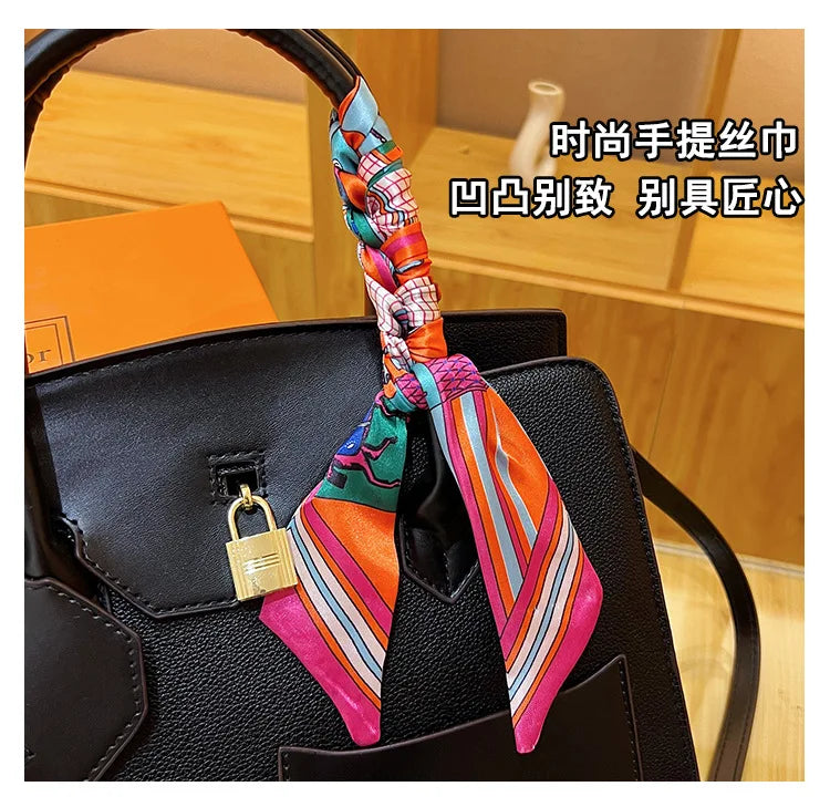 New Birkin Bag Handbag Lychee Grain Large Capacity Advanced Sense Kelly Bag Single Shoulder Crossbody Bag for Women