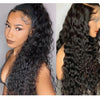 Deep Wave Frontal Wig Human Hair 13x4 Curly Human Hair Wig Transparent  Lace Wig 13x6 Water Wave Wigs 180 Density