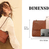Mobile Phone Shoulder Bag Women's Quilted Handbag Crossbody Bags Vegan Leather Shoulder Bag with Card Slot Adjustable Removable