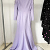 HIGH STREET Newest Fashion 2025 Designer Party Vestido Women's Diamonds Beaded Split Long Maxi Dress