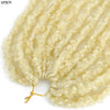 14 12 inch Butterfly Faux Locs Crochet Hair Braids Pre looped Distressed Goddess Butterfly Soft Locs Crochets Braids Cheveux Lok