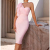 formal Women's Bandage  prom  Dress  guest Black Bow Elegant Wedding Party Evening Midi Club  cocktail Dresses Bodycon luxury
