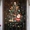 Santa Snowman Christmas Window Stickers Wall Decals New Year 2025 Christmas Home Decor Merry Christmas Xmas Decorations Gifts