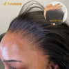 Annione 13x4 Straight Frontal Lace Only Real HD Transparent Lace 4x4 5x5 Closure 100% Brazilian Human Hair HD Pre plucked Lace