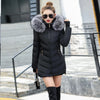 2025 New Arrival Fashion Slim Women Winter Jacket Cotton Padded Warm Thicken Ladies Coat Long Coats Parka Womens Jackets