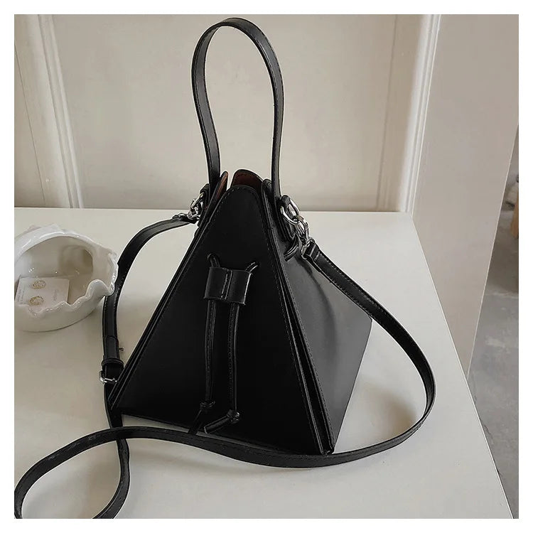 Fashion Ladies Shoulder Bags Handbag Sense of luxury Women Bags High quality Leather Crossbody Bag Designer Female Triangle Bags