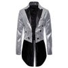 Men's Suit Round Sequin Button Tuxedo Stage Show Wedding Host Dance Festival Celebration Dinner Casual Men's Wear Men's Coat