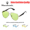 MASERATI Luxury Sunglasses Nylon Sunglasses UV400 Sunglasses for Driving Cycling Beach Outdoor for Men Women Trendy Design