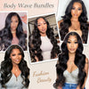 12A Brazilian Body Wave Bundles 100% Unprocessed Virgin Hair Body Wave 3 Bundles Human Hair Weave Bundles Deals Natural Black