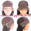 #4 Chocolate Brown Deep Water Wave 13x6 Lace Front Wigs Human Hair Brazilian Brown 13×4 Transparent Lace Frontal Wigs For Women