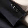 Khaki Black Green Women Solid Formal Blazer Coat Female Long Sleeve Single Button Straight Jacket For Office Ladies Work Wear