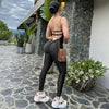 CUTENOVA 2024 Autumn And Winter New Women'S Solid Color Strapless Slim Sexy Big Backless Sleeveless Pencil Jumpsuit Elegant Lady