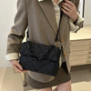 Acrylic Chain Crossbody Square Bags Casual Flap Women Commute Bags Quilted All-match Winter Large Capacity for Girls Shopping