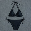 Bikini Women Swimsuit 2025 New Swimwear Sexy Lace Up Bikinis Set Backless Bathing Suit For Female Biquini Summer Two Piece Suits