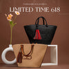 CHCH Women's Tote Bag New Steel Embossed Handheld Bun Mother Shopping Bag