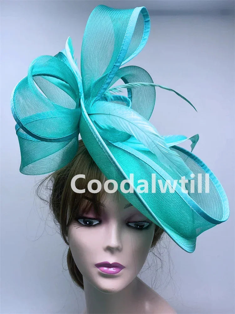 Mesh Fascinator Headpiece Women Formal Event Derby Headpiece Ladies Eleagnt Mariage Millinery Cap Fashion Wedding Fascinator Hat