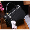 Fashion Diamonds Women Handbags 2023 Red Genuine Leather Lady Shoulder Messenger Bag Crocodile Pattern Portable Shell Tote Bags