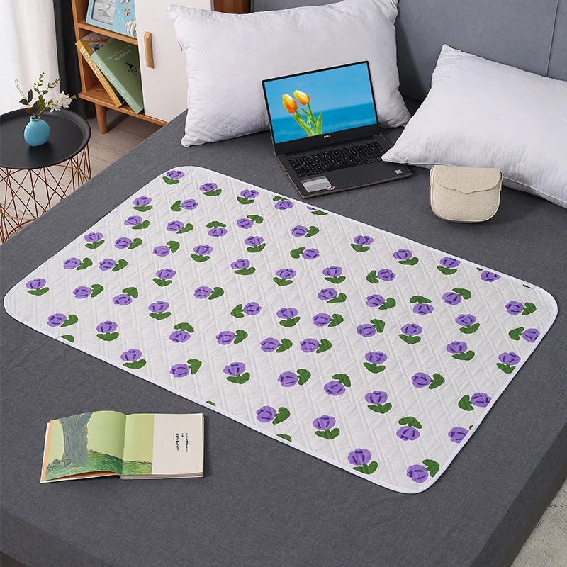 Multi-sizes 70-200cm Waterproof Mattress Urine Mat Adult Women Menstrual Pad Bed Sheet Protector Elder Disabled Baby Urine Mat