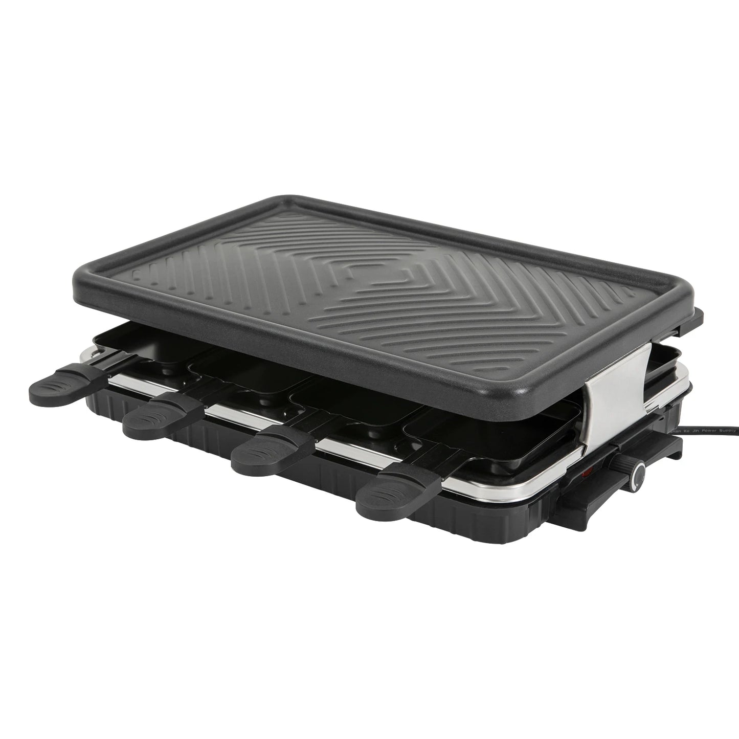 Electric Portable BBQ Grill for Easy Outdoor and Indoor Barbecuing with Compact Design