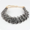 Synthetic Premium Adjustable Handmade Braided Elastic Band Hair Fashion Braiding Hair Headband Headwear For Women