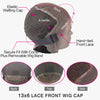 13x6 Yaki Straight Lace Front Wig Human Hair Fake Scalp Lace Wig Pre Plucked Remy Brazilian Lace Frontal Wig Glueless LUFFY