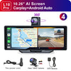 LEHX LP10Pro 10.26" DashCam Car DVR 4K Dual Len Recorder Carplay Android auto Ai Screen Dash Cam GPS Navigation Dashboard