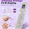 DianaBeauty Handheld Nail Dryer Lamp UV/LED Nail Curing All Gel Polish Nail Art Tool USB Rechargeabl Quick Dry Nail Lamp