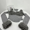 Sweet Sexy Irregular 2 Piece Set Women Chic Plush Patchwork Slim Tops Mini Skirt Suit Korean Y2k Aesthetic Lolita Style Outifits