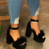 Designer New Sexy Fashion Women's Sandals Summer Diamond Fish Mouth Muffin Platform High Heels Casual Slippers Womens Shoes