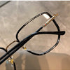 Transparent Computer Glasses Frame Women Men Anti Blue Light polygon Eyewear Blocking Glasses Optical Spectacle Eyeglass