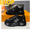 2024 Autumn New Luxury Women's Sports Shoes Cartoon Water Diamond Women's Shoes Luxury Fashion Flat Casual Shoes zapatos mujer
