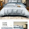 Embroidery Bedding Sets Egyptian Cotton Bed Sheet Set Luxury Duvet Cover Bedsheet Bed Linen Pillowcase 5 Stars Hotel Bedclothes