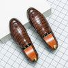 High Quality Leather Shoes Men British Style Wedding Business Brogue Shoes For Men Size 48 Men's Dress Shoes Formal Leather Male