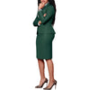BWQ Women's Set Full Sleeve Button Blazer + Skirts Suit 2025 Winter Casual Streetwear Two 2 Piece Set Africa OL Work Outfits