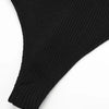 Willshela Women Fashion Ribbed Bodysuit With Organza Ruffle Vintage High Elastic Sexy y2k Female Chic Lady Tops body femme