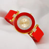 Luxury TOP DQG Brand Ladies Watch Red Silicone Diamond Men Digital Quartz Wrist Watches For Women Montre Femme Dropshipping Gift