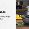 Induction Cookware with Healthy Ceramic Coating, Nonstick Pots and Pans Set 13pcs with Detachable Handles